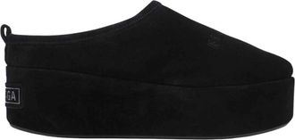 Balenciaga Slippers, female, Black, Size: 10 US Black Slide Sandals Alaska Style