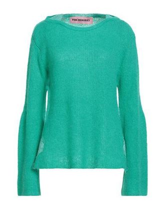 PINK MEMORIES 売れ筋商品|||ピンク メモリーズ ニット&セーター アウター レディース Sweaters Green ピンク メモリーズ レディース ニット&セーター アウター