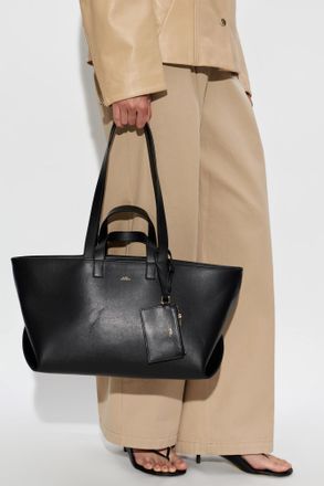 A.P.C. Le Drummer Shopper Bag, Womens, Black