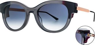 Thierry Lasry Angely 704 Mens Sunglasses Grey Size 52