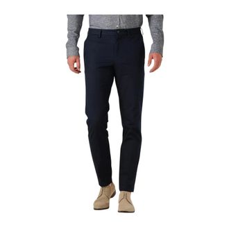 HUGO BOSS Heren, Broeken, Blauw, Maat: W36 L34