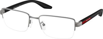 Prada PS 51Sv Optical Frame - Heren - Brillen - Grijs - 54 MM - Accessoires