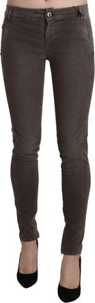 Ermanno Scervino Low Waist Skinny Slim Trouser Cotton Womens Jeans
