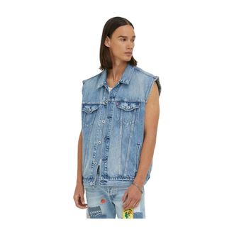 Levi's Hombre, Chaquetas, Azul, Talla: L