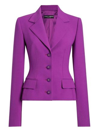 Dolce & Gabbana DNA wool blazer - Purple
