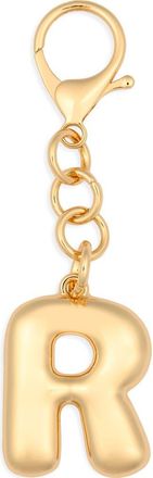 Leith Bubble Initial Bag Charm in R- Gold at Nordstrom Rack