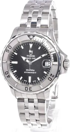 Tudor Hydronaut Ii Date Automatic Stainless Steel Watch (Pre-Owned)