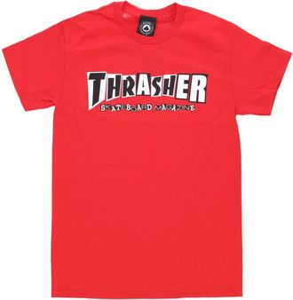 Thrasher T-Shirts - Heren - T-shirts - Rood - XL - Tops