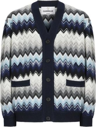 Missoni Heren, Truien, Veelkleurig, Maat: L Katoen