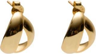 Argento Vivo Cutout Circle Stud Earrings in Gold at Nordstrom Rack
