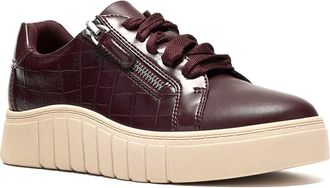 Clarks Mykah Joy Sneaker in Burgundy Interest at Nordstrom Rack, Size 8.5