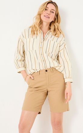 Fat Face FatFace Sandown Stone Chino Shorts