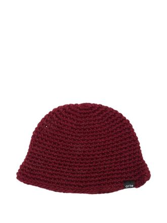 Arte Crochet Knit Buckethat
