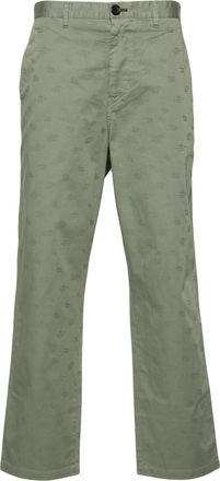 Paul Smith monogram jacquard rechte broek