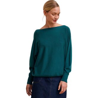 Celtic & Co. Fine Knit Merino Relaxed Sweater in Teal at Nordstrom, Size X-Large