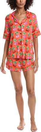 Room Service 2pc Aspen Shirt & Short Pajama Set