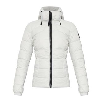Canada Goose Jassen, Dames, Wit, XL, Leer, Abbott Down Jacket