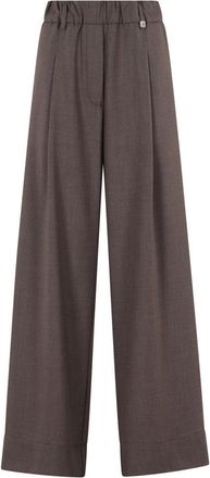 Myths Wide-Leg Trousers With Elastic Waistband