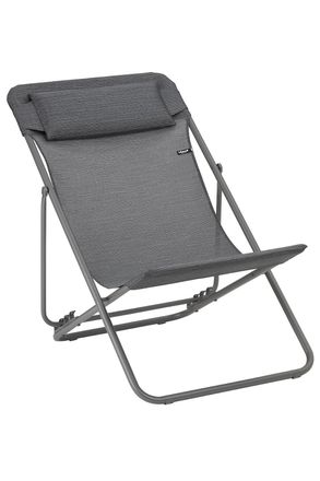Lafuma Mobilier Tumbona Maxi Transat + Lafuma Lfm1909 Obsidiana