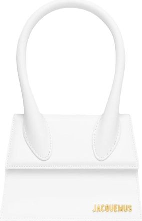 Jacquemus Womens Le medium Chiquito Bag - White Leather - One Size