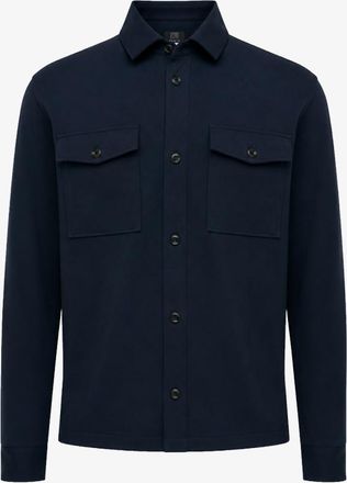 Genti Overshirt Midtown | Donkerblauw