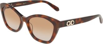 Ferragamo SF2119S 240 Womens Sunglasses Tortoiseshell Size 55