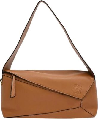 Loewe Pre-owned Puzzle Hobo - Dames - Vintage Schoudertas - Bruin - ONE Size - Vintage