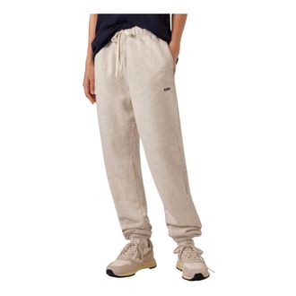 Autry Sweatpants met geborduurd logo - Heren - Broeken - Grijs - Maat: S Katoen