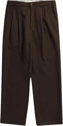 Norse Projects Hestur Relaxed Broeken - Heren - Straight fit broeken - Bruin - W33 - Katoen - Broeken