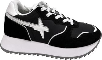 W6YZ Jet-M Sneaker - Heren - Sneakers - Veelkleurig - 41 EU - Katoen - Schoenen