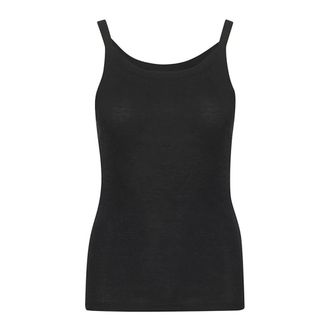 Soaked In Luxury Top negro con estampado de Fauna - Tops - Mujer - Negro - 2XL