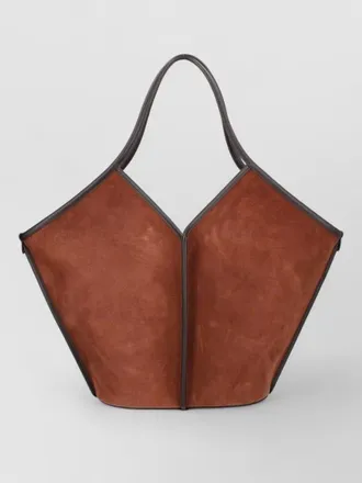 Hereu suede tote bag