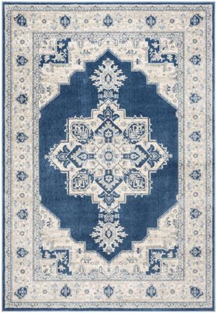 Safavieh Alfombra azul/beige 122 x 183 cm