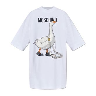 Moschino Donna, Abiti, Bianco, S, new