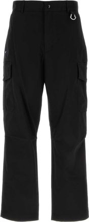 Moncler Black Stretch Cotton Cargo Pant