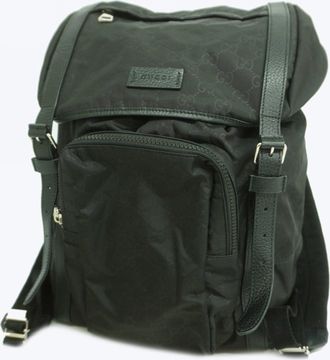 Gucci Black Nylon Backpack (Pre-Owned)