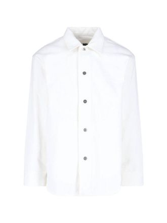 Jil Sander Denim Overshirt - White