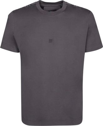 Givenchy Grey T-Shirt with 4G Pattern