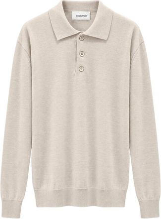 Costumein Pablo Polo - Heren - Polos - Beige - M - Wol - Tops