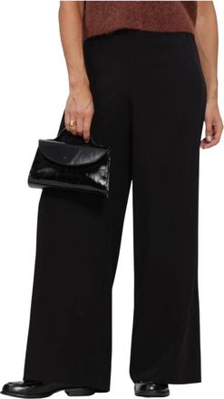M.A.C Mac, Broeken, Dames, Zwart, W34, Polyester, Coralie Wijde Broek