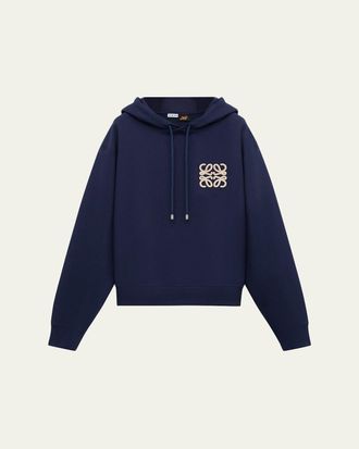 Loewe x Paulas Ibiza Mens Embroidered Anagram Hoodie