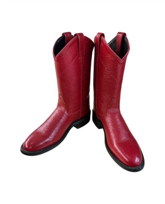 Old West Boots Womens Riding Boot In Red