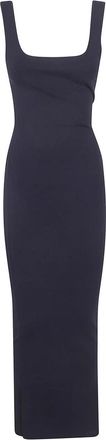 Entire studios Maxi Kleedjes - Dames - Casual kleedjes - Blauw - L - Kleedjes