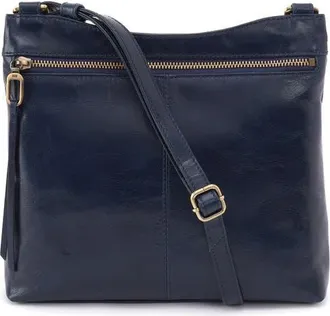 Hobo Cambel Leather Crossbody Bag in Ink Navy at Nordstrom