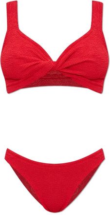 Hunza G Mujer, Trajes de ba&ntilde;o, Rojo, Talla: ONE Size