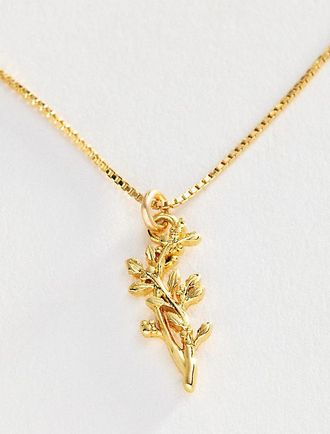 Set & Stones Elsie Birth Flower Necklace