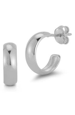 Sphera Milano Small Hoop Earrings in Silver at Nordstrom Rack