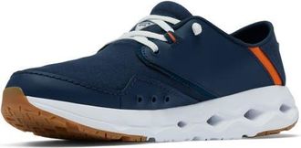 Columbia PFG Bahama X Relaxed Sneaker in Collegiate Navy/Spark Orange at Nordstrom, Size 11.5