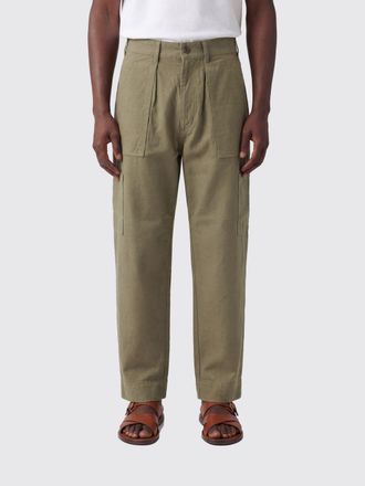 Nanam&iacute;ca Pantaloni regular in cotone e seta