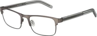Converse Zilveren Rechthoekige Optische Brillen met Veerscharnier - Heren - Brillen - Grijs - ONE Size - Accessoires